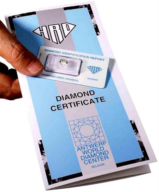 HRD-diamond-certificate