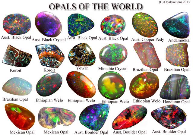 Opals of the world