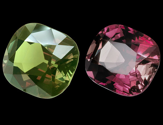 alexandrite colour change