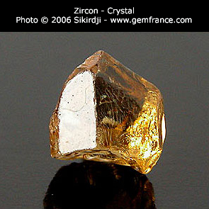 zircon golden crystal